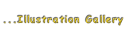Illustration gallery text