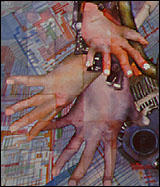 close up of image