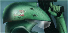 close up of image